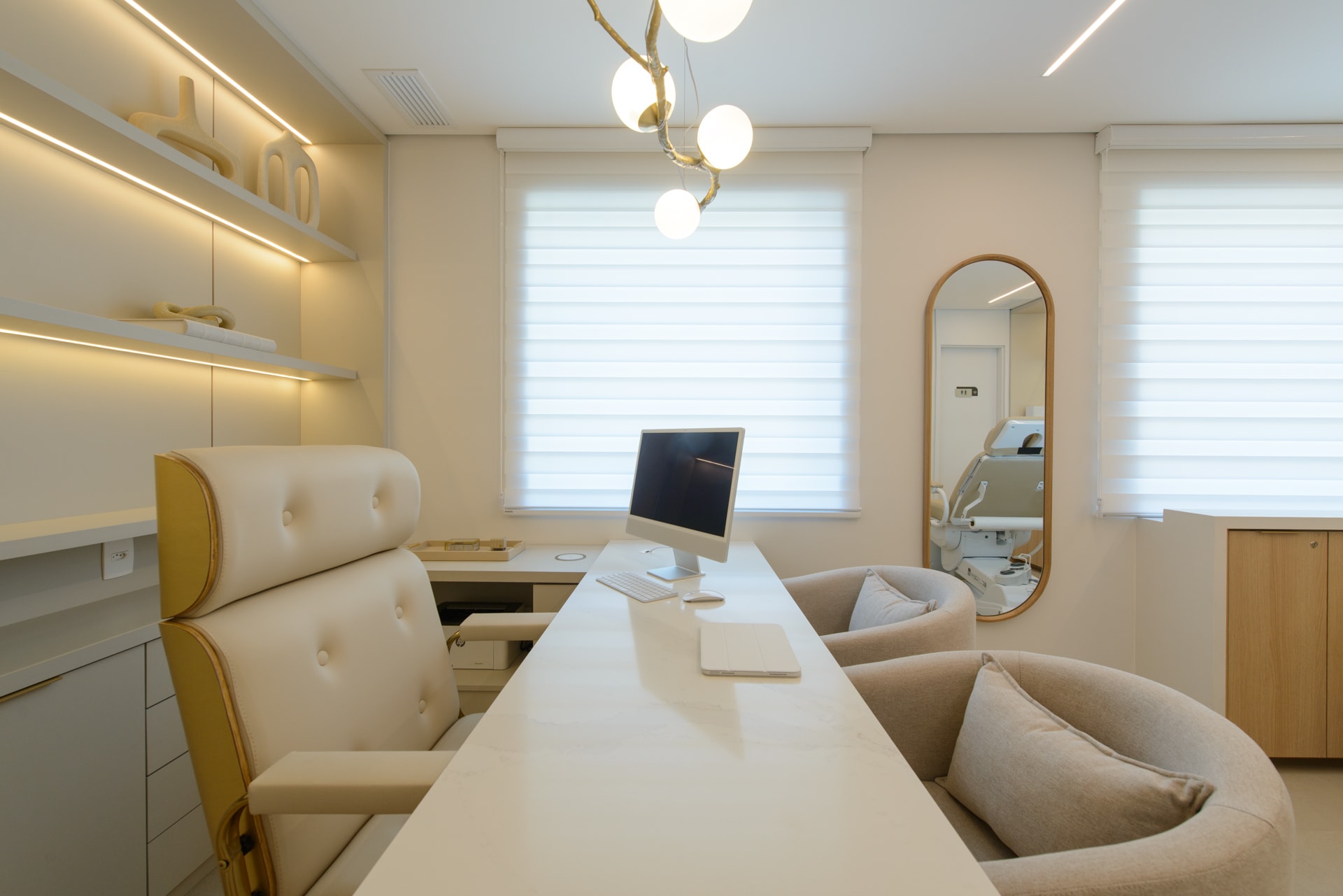 Fotografia de arquitetura e interiores - Clínica Dermatologia - Arquiteto Livia Marques - Foto 5