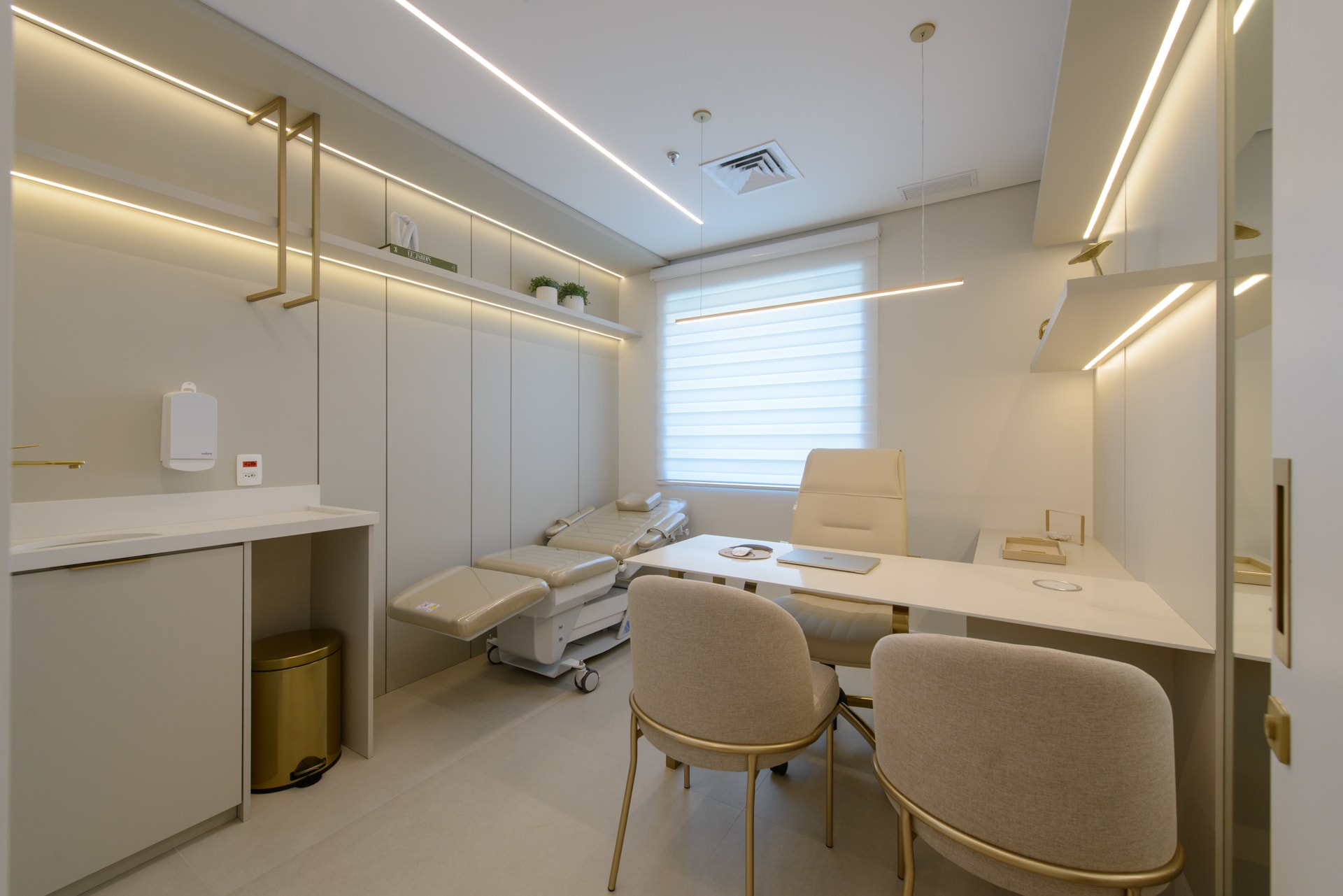 Fotografia de arquitetura e interiores - Clínica Dermatologia - Arquiteto Livia Marques - Foto 8