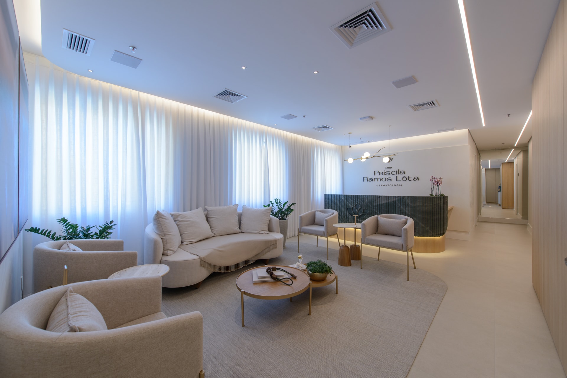 Fotografia de arquitetura e interiores - Clínica Dermatologia - Arquiteto Livia Marques - Foto 11