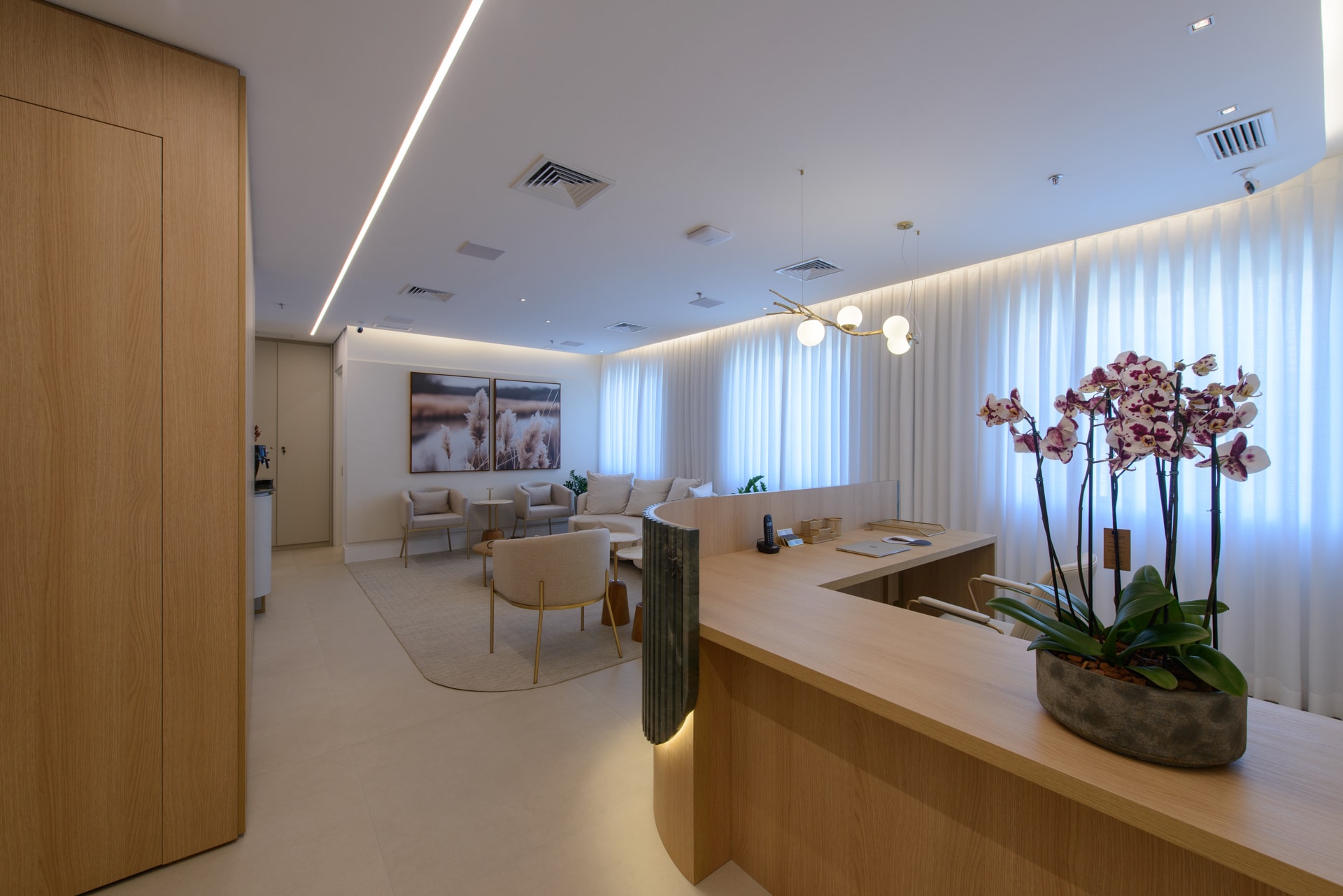 Fotografia de arquitetura e interiores - Clínica Dermatologia - Arquiteto Livia Marques - Foto 24